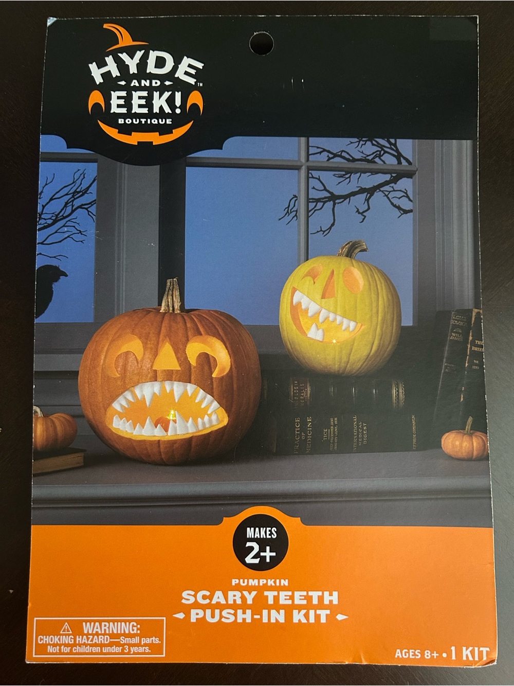 Hyde & Eek! Pumpkin Scarry Teeth Kit